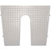 Salva poppa inclinato bianco 420x340 mm