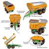 Universal Hobbies SEMIRIMORCHIO RIBALTABILE JOSKIN TRANS-KTP 22/50 + RIGID COVER 1:32