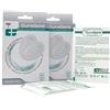 Cura Farma COMPRESSA OCULARE STERILE ADESIVA CURA OPTIK IN PURO COTONE PER MEDICAZIONE MONOUSO AD INCARTO SINGOLO 10 PEZZI