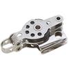 Viadana Mini bozzello 2 pulegge 6x25 fisso con arricavo e strozzascotte