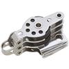 Viadana Mini bozzello 3 puleggia 6x25 fisso con arricavo e strozzascotte
