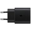 Samsung Caricabatterie SUPER FAST CHARGING 25W Power Delivery Black EP TA800NBEGEU