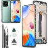 RongZy LCD Schermo per Xiaomi Redmi 10C 220333QAG 220333QBI di Ricambio Display Touch Screen Digitizer Parti di Riparazione per Redmi 10C LCD Display con Strumenti(6.71,Nero con Cornice)