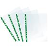 Favorit 94526 25 Buste Forate con Banda Verde Sprint, 22 X 30 Cm