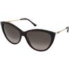 Jimmy Choo Rym/S 086/HA | Occhiali da Sole Graduati o Non Graduati | Plastica | Cat Eye, Ovali / Ellittici | Marrone, Havana | Adrialenti