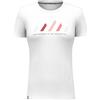 SALEWA Pure Stripes Dry W Maglietta, Bianco, S Donna