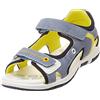 Chicco Sandalo Fash, Sandali con doppio velcro regolabile Bambini e ragazzi, Blu, 20 EU