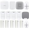 Ajax System Kit Antifurto Ajax Wireless con centrale Hub2 plus 4G 2 SIM WI-FI Bianco
