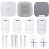 Ajax System Kit Antifurto Ajax Wireless con centrale Hub 100 Zone 2G Colore Bianco