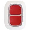 Ajax System Pulsante di emergenza wireless Ajax DoubleButton Jeweller Bianco