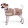 Petface Cappottino per Cani in Tweed Marrone Chiaro, 45 cm