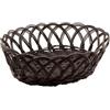 CESTINO PANE TONDO IN RATTAN SINTETICO DIAMETRO 20 CM H 8 CM ILSA