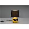 Trio Lighting Lampada COOLIO in ceramica smile occhiali da sole con paralume nero R51201002