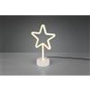 Trio Lighting STAR LAMPADA DA TAVOLO FORMA STELLA A LED 1,5W 10lm GIALLO H. 30CM
