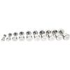 Diamond Fitness Set Manubri Cromati 1-10 kg - Totale 110 kg