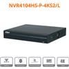 Dahua NVR IP 4 canali 4POE 8MP - NVR4104HS-P-4KS2/L (4K)