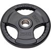 DIAMOND FITNESS Diamond Disco Olimpico Gommato Tri-Grip 25 kg, foro 50 mm