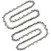 perfektGarten 2 catene per motosega da 20 cm; 1,1 mm; 3/8; 33 TG compatibili con Parkside PGKGA 40-Li B2
