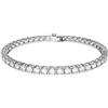 Swarovski Bracciale Tennis Donna Argento 925 Gioiello Swarovski Matrix 5648938