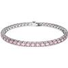 Swarovski Bracciale Tennis Donna Argento 925 Gioiello Swarovski Matrix 5648930