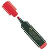 FABER-CASTELL Evidenziatore Textliner 48 - punta di 3 differenti larghezze: 5,0-3,0-1,0mm - rosso - Faber-Castell (unità vendita 1 pz.)
