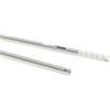 PerfettoFactory Manico Allitech per scope - con foro - alluminio - lunghezza 145 cm - PerfettoFactory (unità vendita 1 pz.)