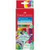 FABER-CASTELL Matite colorate Color Grip - acquerellabili - Faber-Castell - scatola 24 pezzi (unità vendita 1 pz.)