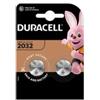 DURACELL Micropila DL2032 - 3V - a pastiglia - litio - Duracell - blister 2 pezzi (unità vendita 1 pz.)