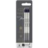 PARKER Refill sfera QuinkFlow - punta media - metallo - nero - Parker - blister 3 pezzi (unità vendita 1 pz.)