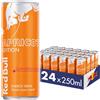 Red Bull Energy Drink, Gusto Albicocca-Fragola, 250 ml (24 Lattine)