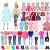 Miunana 15 Abiti Casuali + 10 PCS Scarpe Per 11.5'' 28 - 30 CM Bambola | 1 Cappotto + 3 Magioni + 3 Vestiti Alla Moda + 5 Mini Vestiti + 3 Abiti + Pantaloni + 10 PCS Scarpe