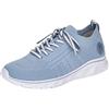 Rieker Donna Sneaker 54020, Signora Sneaker Basse,Soletta Removibile,Scarpa Bassa,Scarpe da Strada,Tempo Libero,Sportivo,Blu (Blau / 12),39 EU / 6 UK