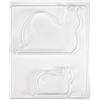 Rayher Pet Stampo Lumache, 15.5 x 11 x 2 cm +9.5 x 6.6 x 2 cm, 36118000