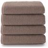 Top Towel Plus - Set di 4 Asciugamani da Bagno e Lavabo 100% Cotone | Asciugamani Morbidi, Assorbenti e Resistenti 50x100 cm | Set Ideale per Bagno Moderno