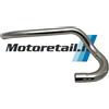 BMW ITALIA SPA Collettore di scarico moto sinistro cromato BMW R65GS- R80G/S- R80ST - 18111451843