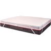 INmaterassi - Topper per Materassi, Correttore in Memory Foam, Coprimaterasso Ortopedico, Antiacaro e Antibatterico, Sfoderabile e con Fasce Angolari, Alto 5 cm, Letto Piazza e Mezza 120 x 190 cm