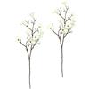 Flair Flower Ramo di magnolia, fiore artificiale, magnolia, mazzo di piante artificiali, decorazione per la casa, delicata decorazione primaverile, ramo, fiore singolo, boccioli, fiori, bouquet di seta, fiori