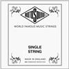 Rotosound corde per basso elettrico TRU BASS NYLON FLATWOUND Corda singola HIGH C NYLON FLATW TBL050