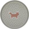 LÄSSIG Piatto per bambini senza melamina, senza BPA, lavabile in lavastoviglie e nel microonde/Plate PP/Cellulose Little Forest Fox