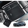 GAFAT Fo-rd Focus MK4 / Kuga MK3 ST Line 2018-2024 2025 Contenitore Portaoggetti Console Centrale, Focus MK4 ST Line Kuga 3 Portaoggetti Braccioli, Compatibile con Ford Focus MK4 Accessori (nero)