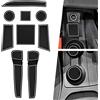 BIBIBO Tappetini in Gomma per Auto, Accessori per Fodere Compatibili con Seat Ibiza tipo 6F / SEAT Arona 2017-2025, Inserti per tazze e console centrale della porta Tappetino, 9pc