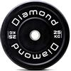 DIAMOND FITNESS Diamond Disco Bumper Training Pro Ø45 cm Peso 25 kg