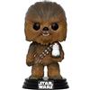 Funko POP! Bobble: Star Wars: Gli Ultimi Jedi: Chewbecca con Porg