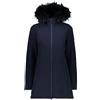 Cmp Sportswear Parka 39k2726 Softshell Jacket Nero 2XS Donna