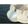mtm PARABORDO DI POPPA BIANCO IN MORBIDO POLIURETANO 60cm BARCA VELA PARAPOPPA