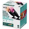 WiZ Faretto Smart Ground WiFi, per Esterni, Starter Kit, Luce Bianca o Colorata, Dimmerabile, 10W, Tecnologia SpaceSense, Controllo Vocale (Alexa, Apple HomeKit, Google Home)