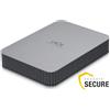 LaCie 4TB Mobile Drive Secure USB-C Grigio Siderale - STLR4000400