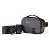 Lowepro Trekker Lite HP 100, Zaino per Fotocamera Compatto con Tasca per Tablet, Borsa per Fotocamere Mirrorless con Sensore a Goccia, Sistema di Compressione UltraCinch, Grigio