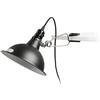 Faro Lorefar Pepper lampada con clip nero E27 40w corpo in metallo Escl. 1 X E27 40W Faro Lorefar 64169