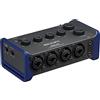 Zoom - AMS-44 - Interfaccia audio USB, 4 ingressi, 4 uscite, loopback, monitoraggio diretto, alimentazione bus USB, per registrazione e streaming su PC, Mac, iOS e Android